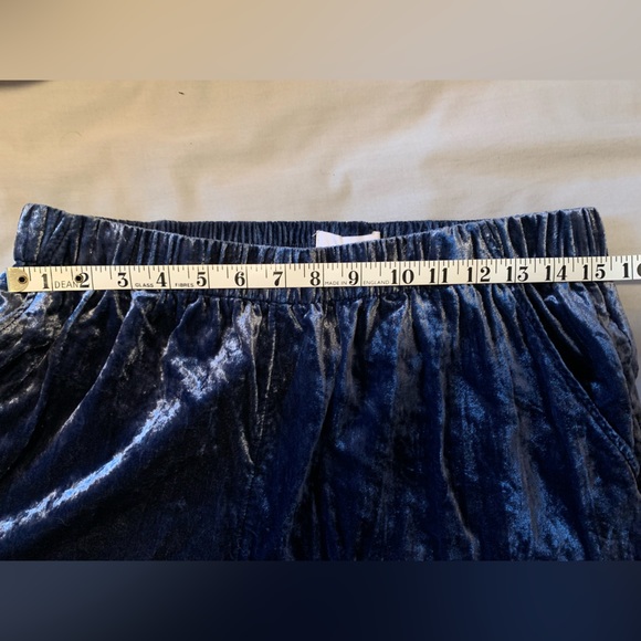 Blue Velvet Elastic waist pants - Anthropologie - Picture 6 of 9